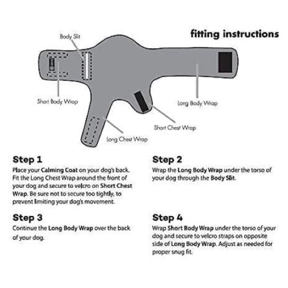 🔵 2/$25 American Kennel Club AntiAnxiety Dog Coat - Picture 10 of 12